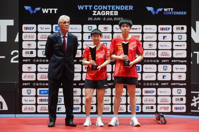 开云官网-WTT萨格勒布站混双中国德比 “莎头”夺冠无悬念